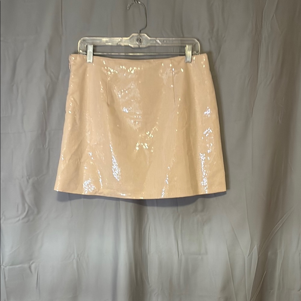 A New Day Cream Sequin A-Line Skirt - Picture 5 of 5